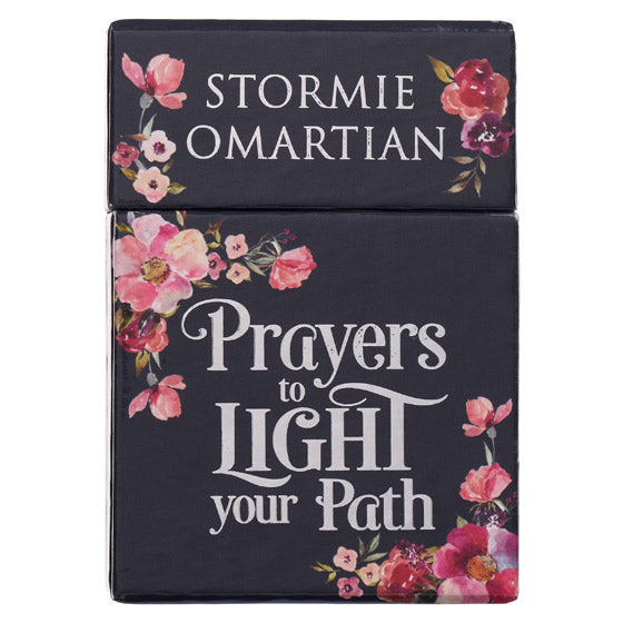 Prayers to Light Your Path, Inspirational Prayer Cards (Box Of Blessings) Christian Art Gifts
