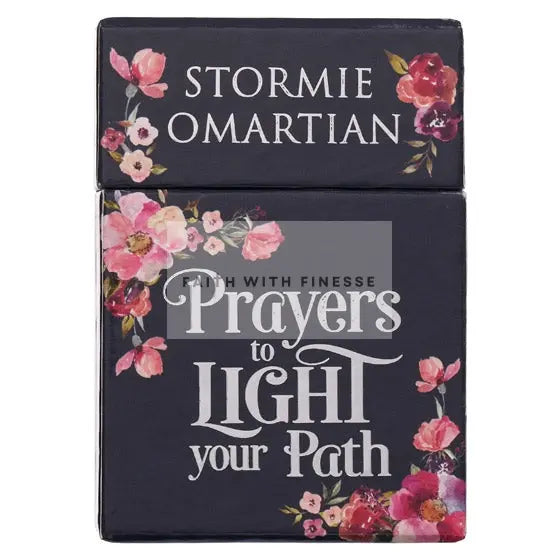 Prayers to Light Your Path, Inspirational Prayer Cards (Box Of Blessings) Christian Art Gifts