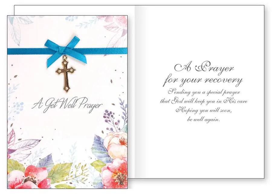Get Well Prayer 3D Card CBC Distributors