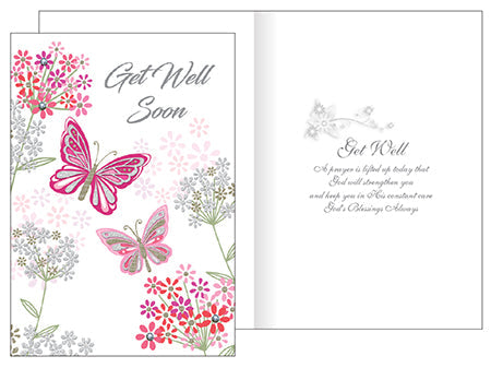 A Get Well Soon 3D Card CBC Distributors