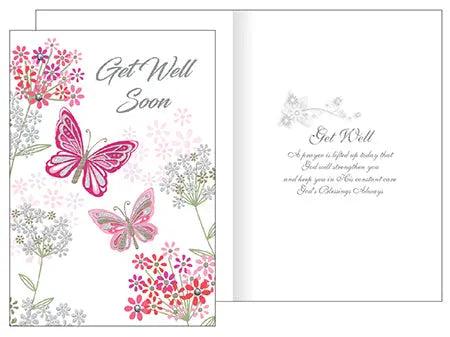 A Get Well Soon 3D Card CBC Distributors