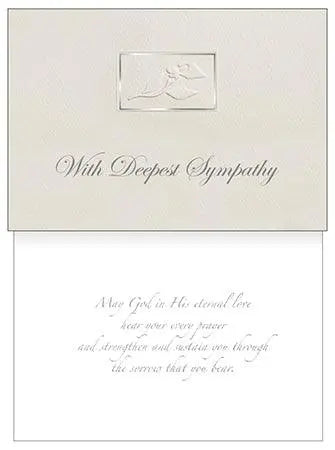 With Deepest Sympathy Card CBC Distributors