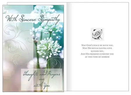 With Sincere Sympathy Card CBC Distributors