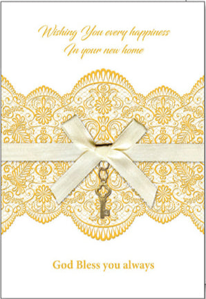 New Home Card - God Bless You Always