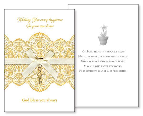 New Home Card - God Bless You Always CBC Distributors