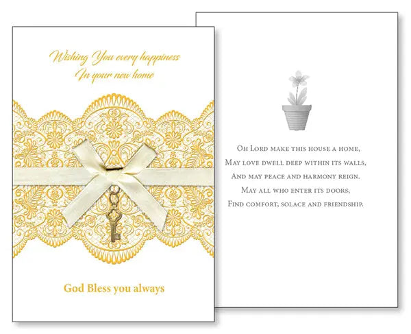 New Home Card - God Bless You Always CBC Distributors