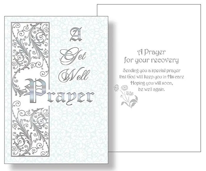 Get Well Prayer Card CBC Distributors