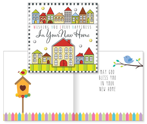 New Home Card - Wishing You Every Happiness CBC Distributors