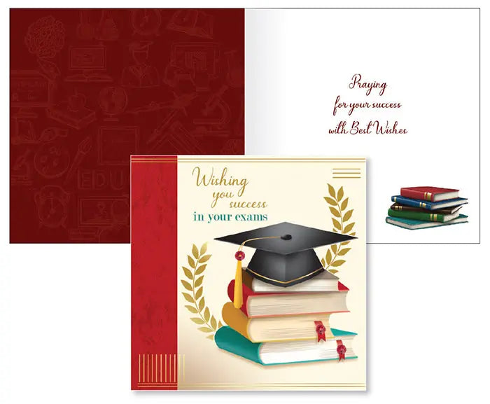 Wishing You Success in Exams - Card CBC Distributors