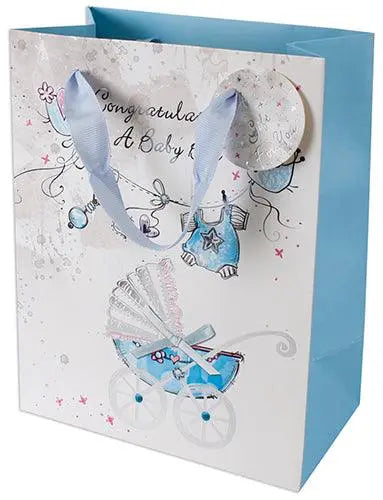 Gift Bag - Congratulations Baby Boy CBC Distributors