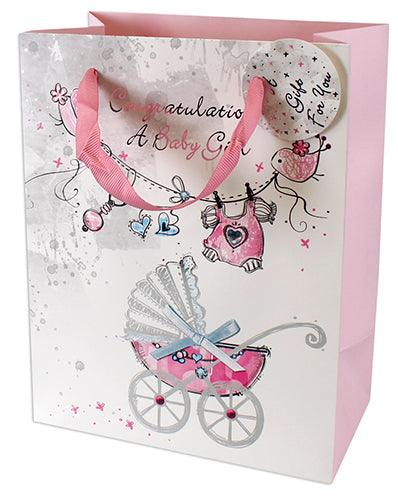 Gift Bag - Congratulations Baby Girl CBC Distributors