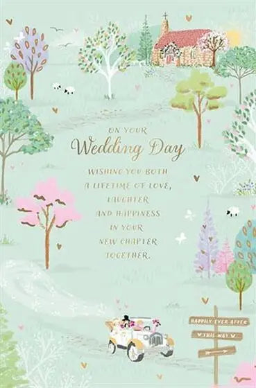 Wedding Day - Proverbs 3:6 Words 'n' Wishes Limited