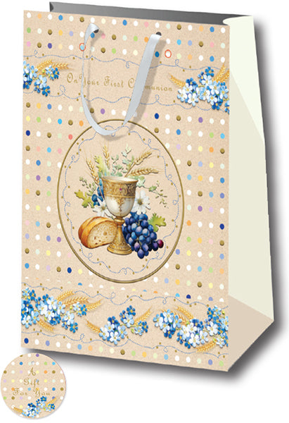 First Holy Communion Gift Bag - Multicolour (Boys & Girls) CBC Distributors