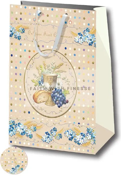 First Holy Communion Gift Bag - Multicolour (Boys & Girls) CBC Distributors