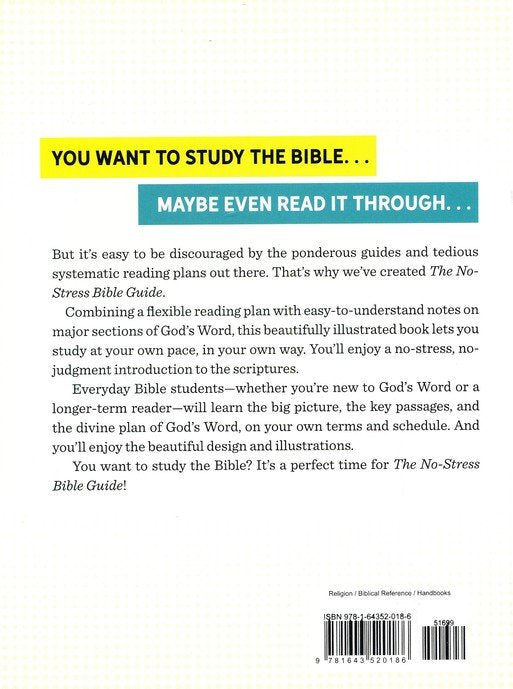 No-Stress Bible Guide: Learn the Big Picture, the Key Passages....