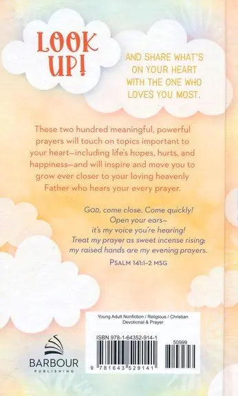 Look Up (teen girls): 200 Prayers to Encourage a Young Woman's Heart Christianbook.com