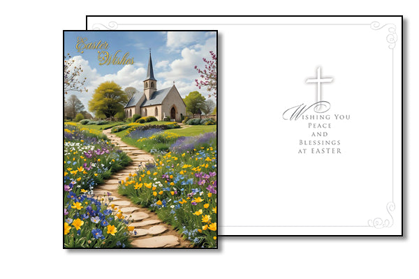 Easter Wishes Card with Insert CBC Distributors