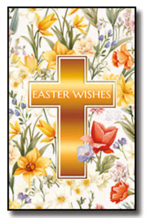 Easter Cards with Gold Foil - Pack Of 12