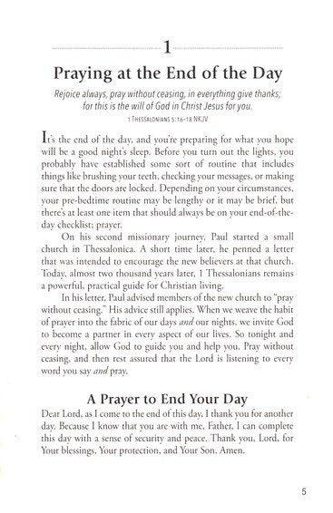 Resting in His Shadow: Devotions to Close the Day