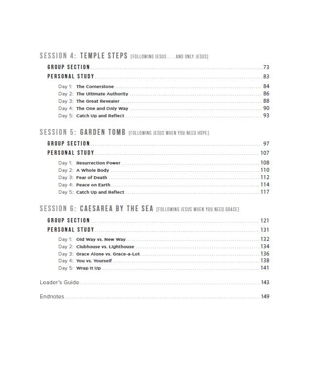 In the Footsteps Of The Savior Bible Study Guide Plus Streaming Video