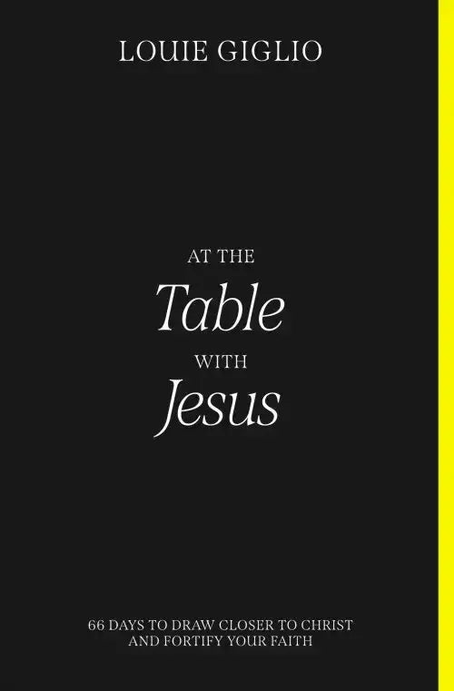 At The Table With Jesus: 66 Days To Fortify Your Mind Thomas Nelson