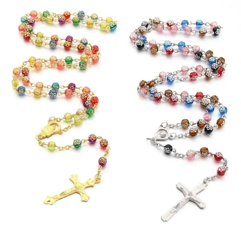 FWF Acrylic Rosary - Various Colours