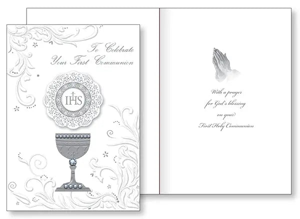 Hand Crafted Communion Symbolic Card CBC Distributors