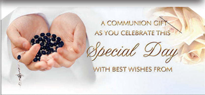 Boy Holy Communion Card for a special day