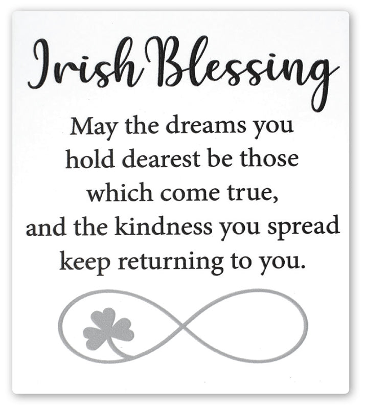 Irish Blessing - Ceramic Message Plaque