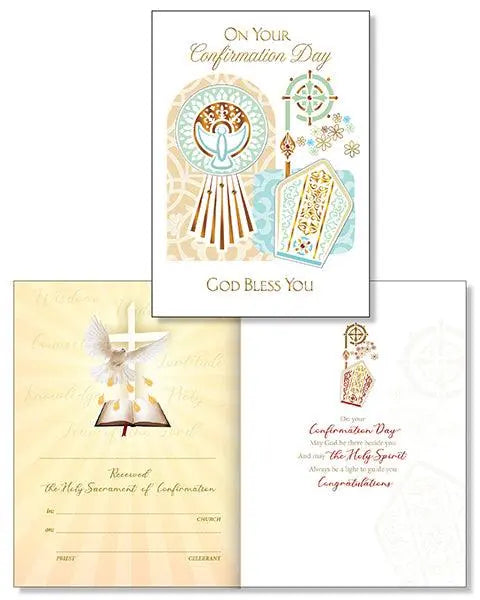 Confirmation Handcrafted Keepsake - Symbolic CBC Distributors