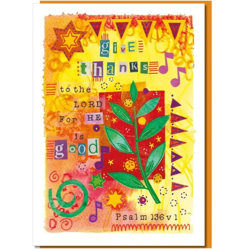 Christian religious greetings card