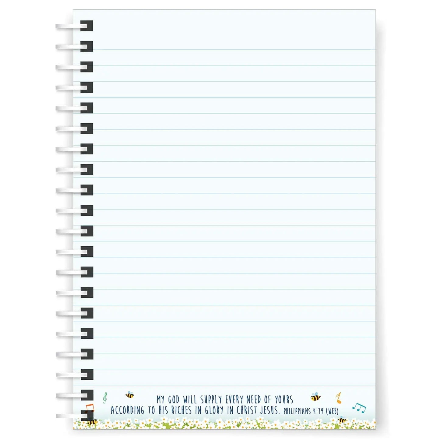 God Will Supply A5 Christian Notebook Just Cards Direct