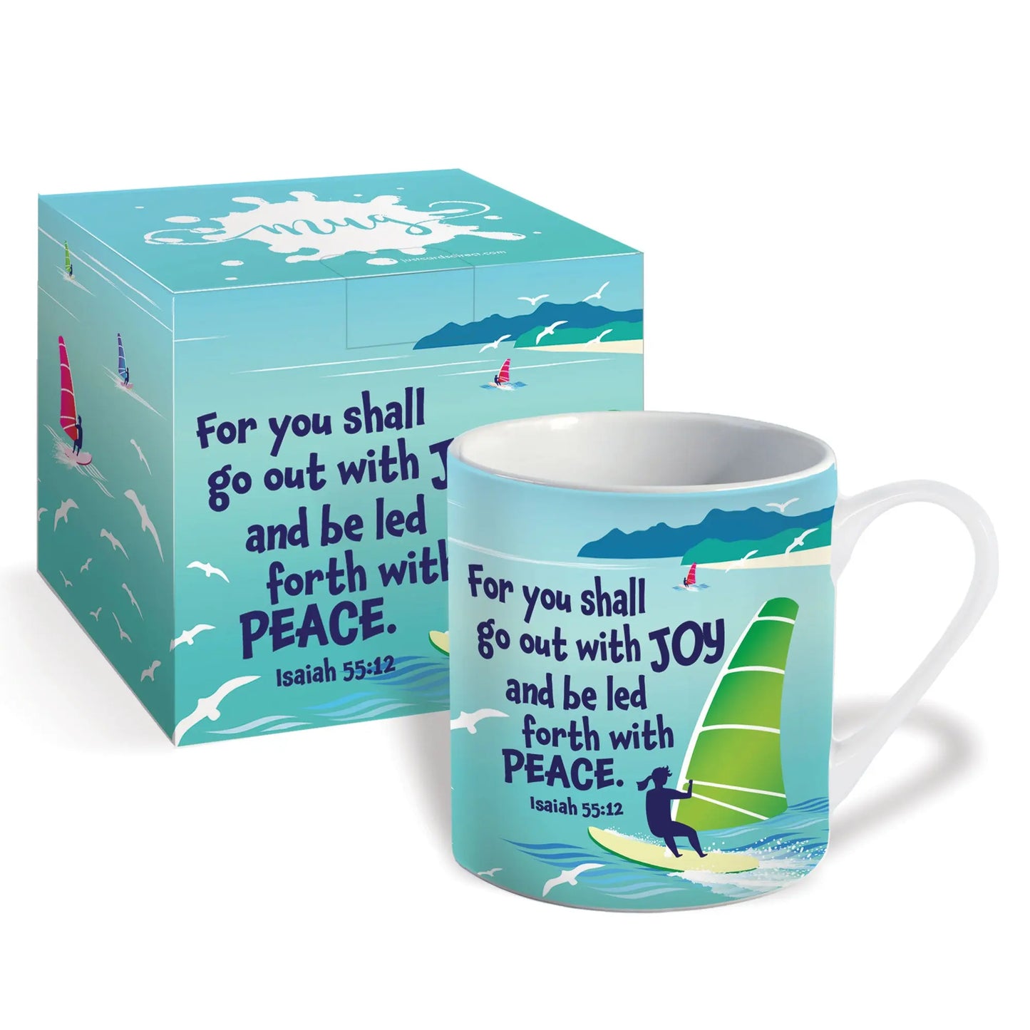 Go out with joy Christian Mug & Gift Box Just Cards Direct