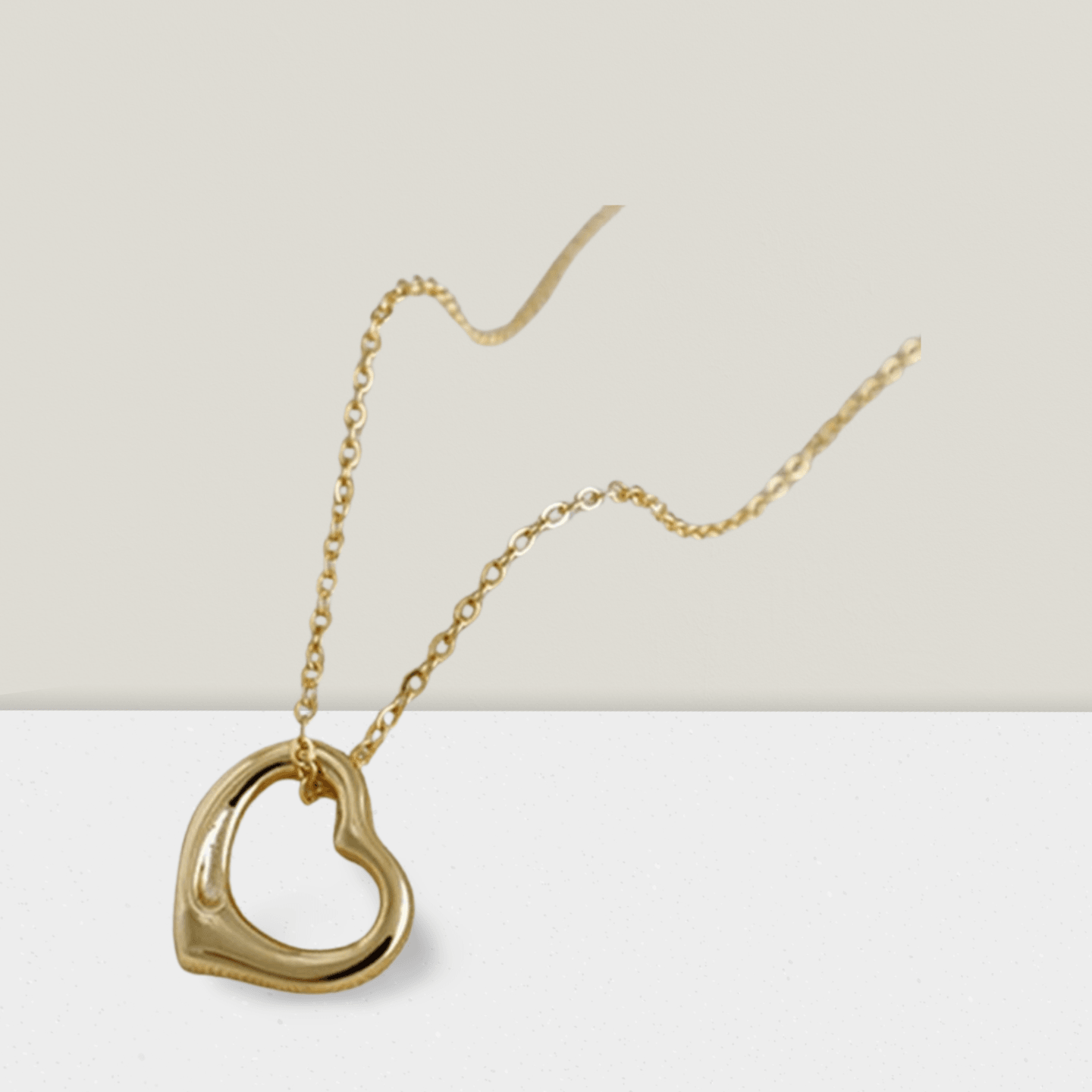 Gold Plated Heart Necklace