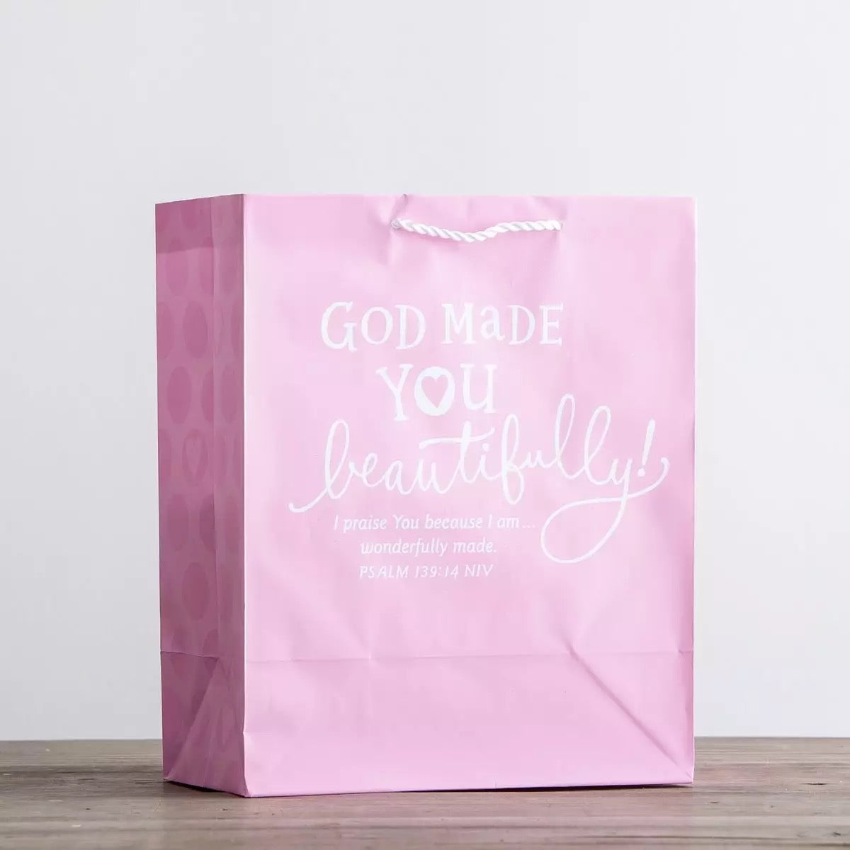 God Made You Beautifully - Large Gift Bag Dayspring