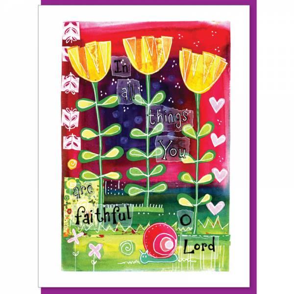 In All Things Greetings Card Just Cards