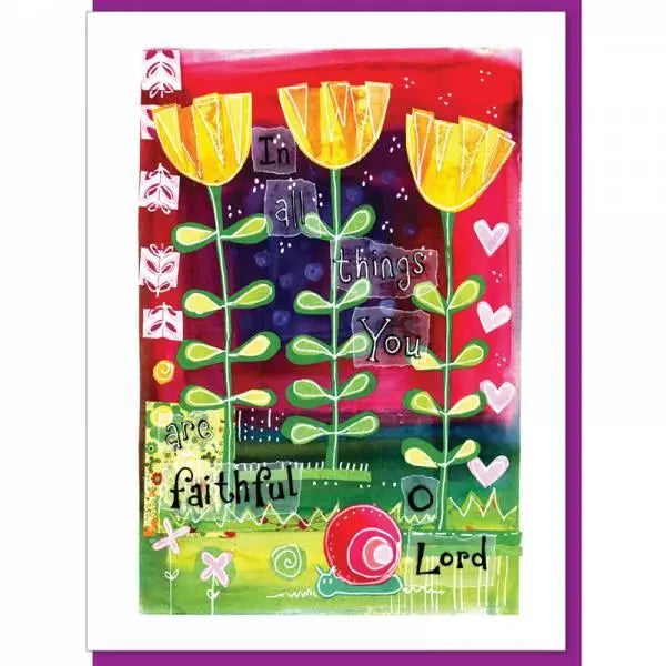 In All Things Greetings Card Just Cards