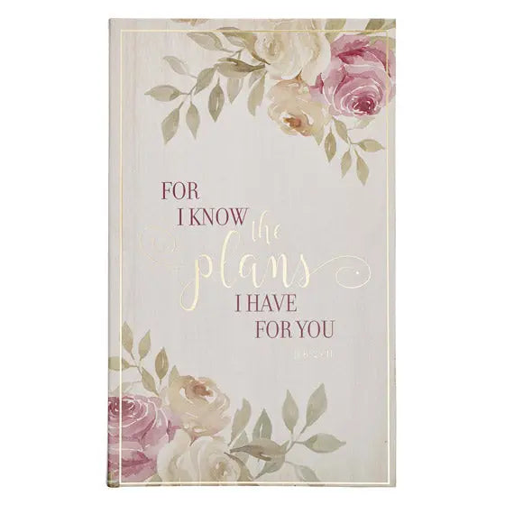 Flexcover Journal: For I Know The Plans Christian Art Gifts