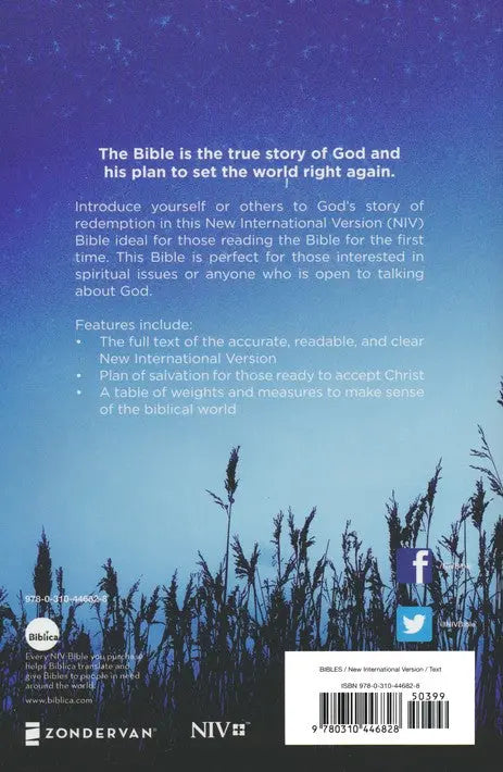 NIV Value Outreach Bible, Paperback Zondervan