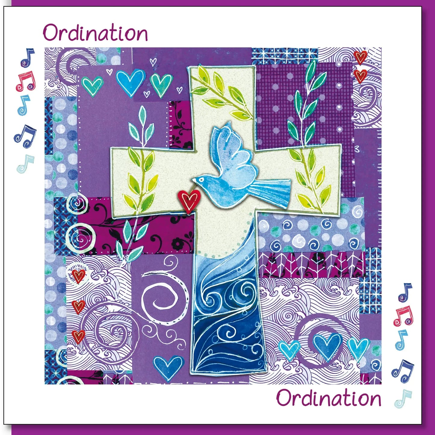 Ordination Dove Greetings Card Just Cards Direct