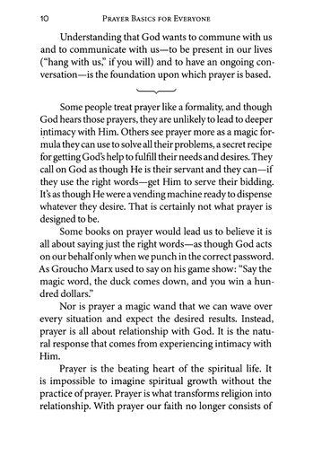 Prayer Basics for Everyone