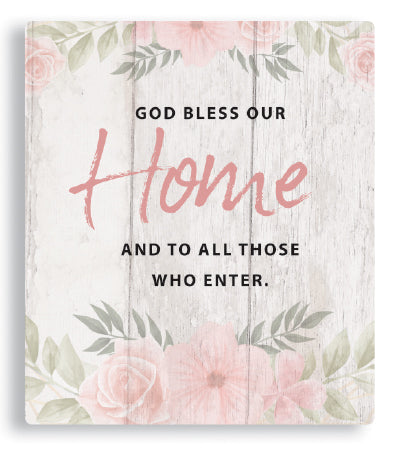 Christian bible verse decorative plaque