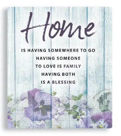 Home - Family Blessing - Porcelain Message Plaque CBC Distributors