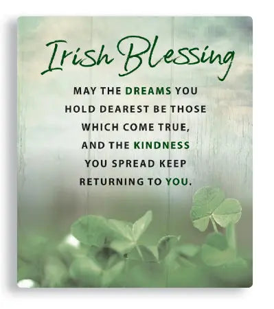 Porcelain Message Plaque