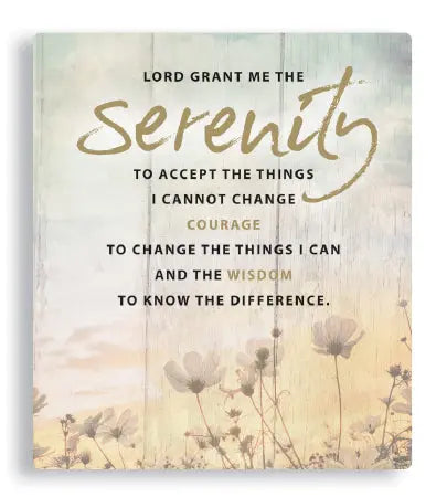 Serenity Prayer