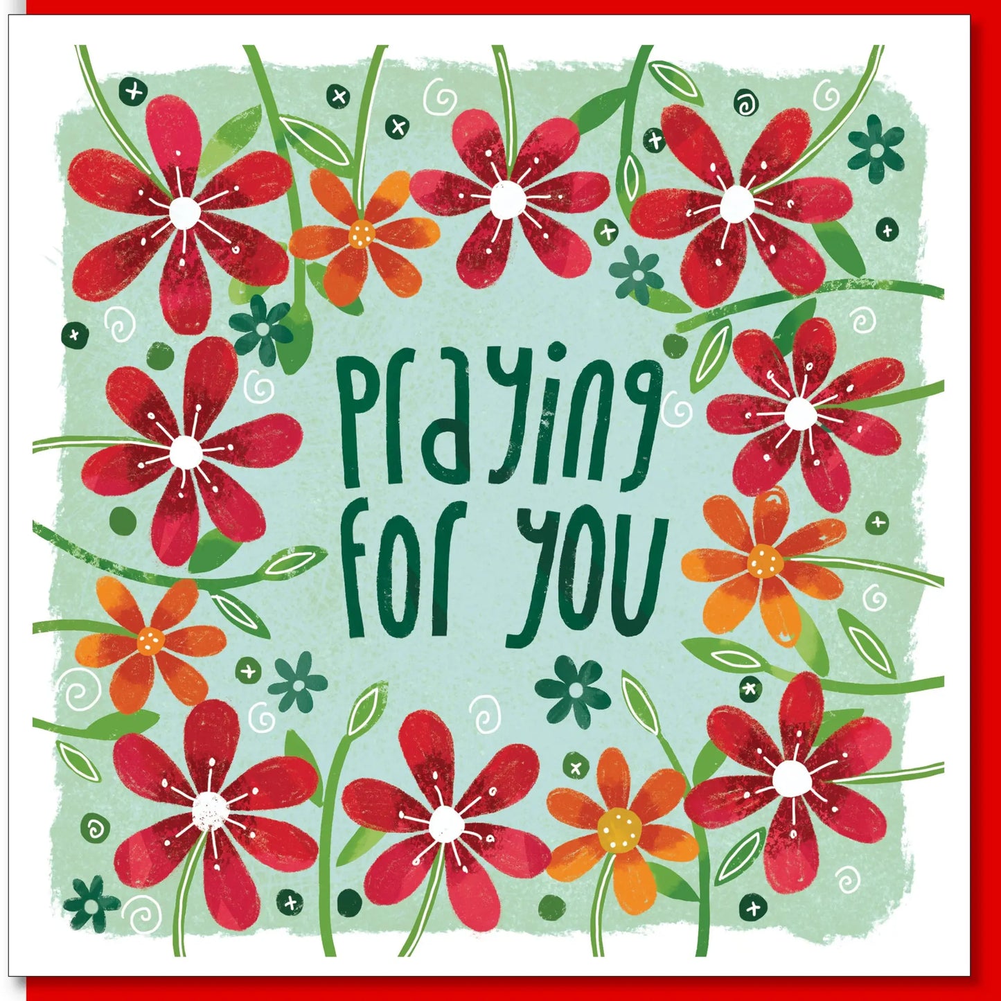 Praying for you Greeting Card Just Cards Direct
