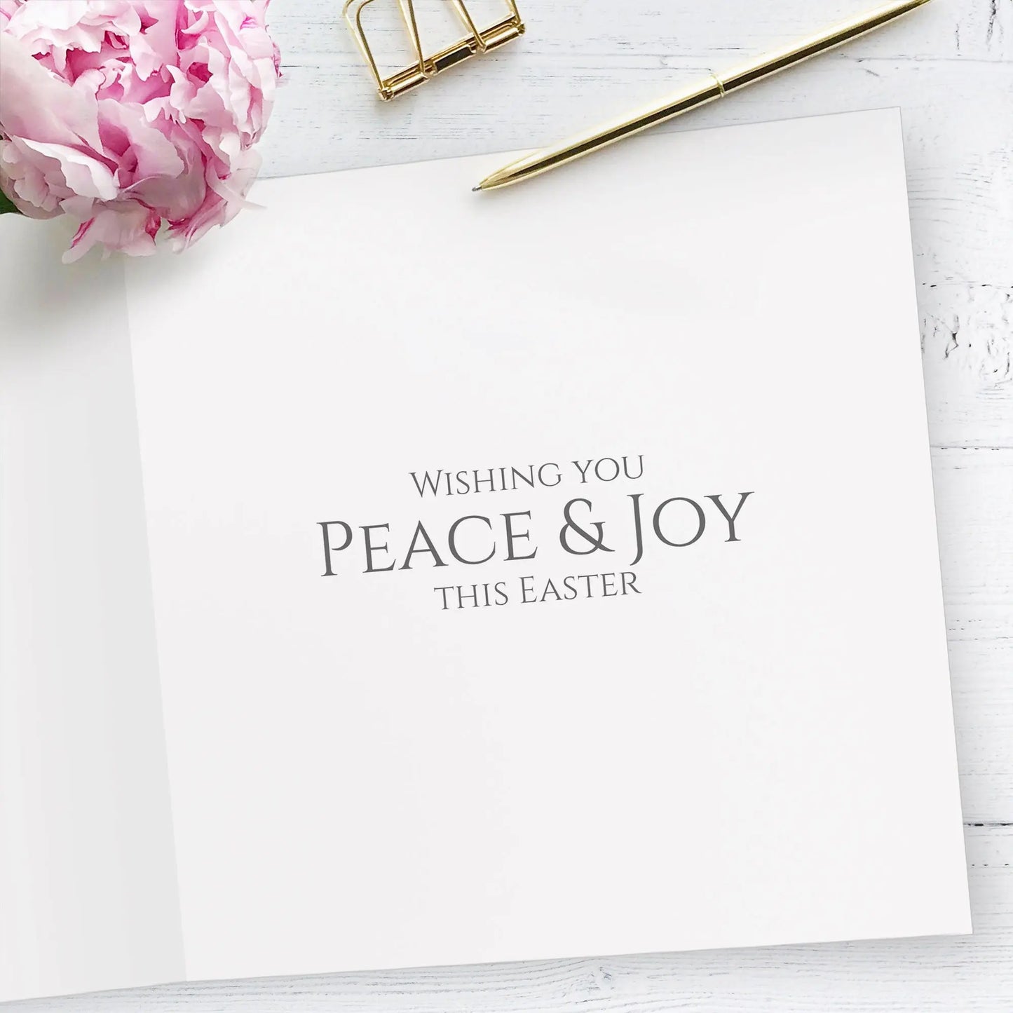 Sheep & Cross Easter Cards (pack of 5) Just Cards