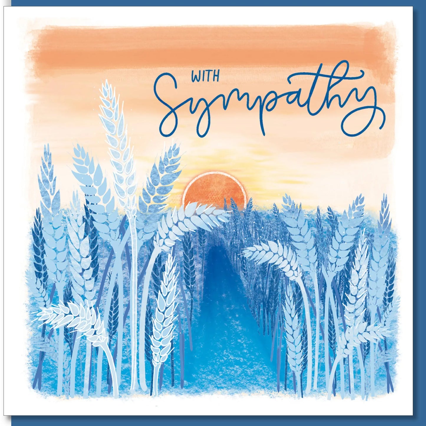 Sympathy Sunset Greetings Card Just Cards Direct
