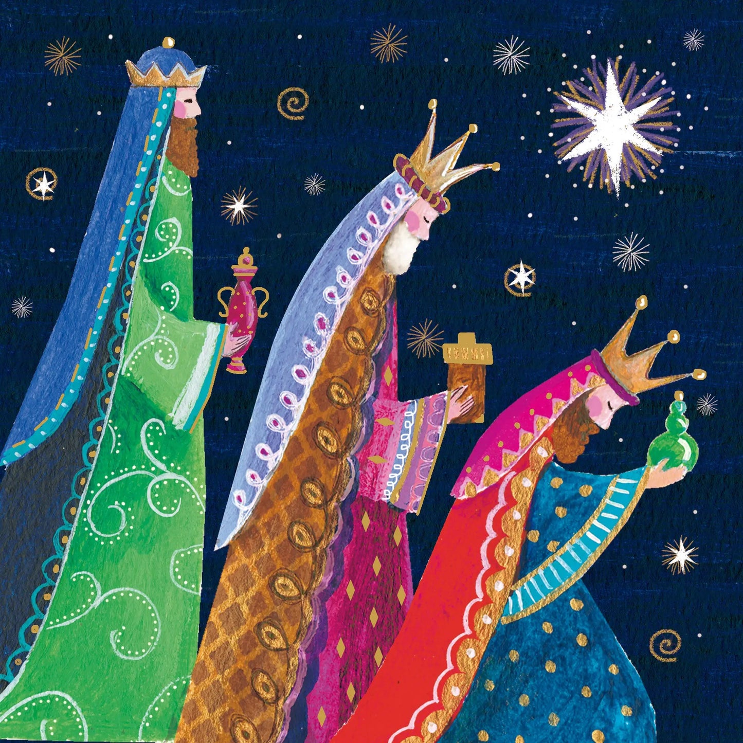 Three Kings Christian Christmas Card Just Cards Direct