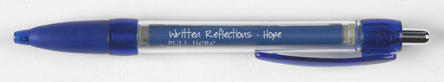 Blue Hope Banner Pen